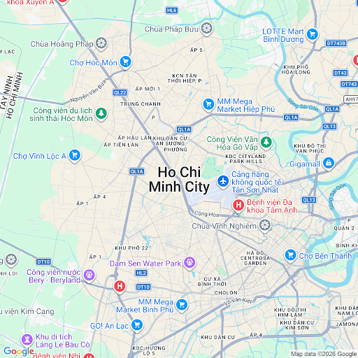 Bản đồ khu vực Thảo Điền, TP. Hồ Chí Minh
