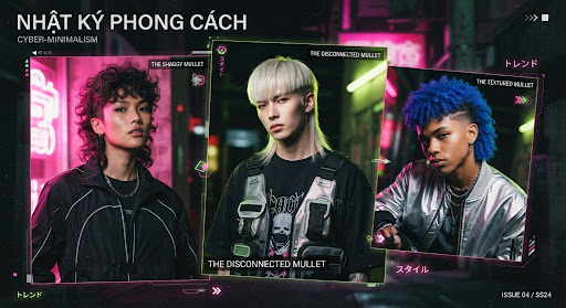 Top 5 kiểu tóc Mullet